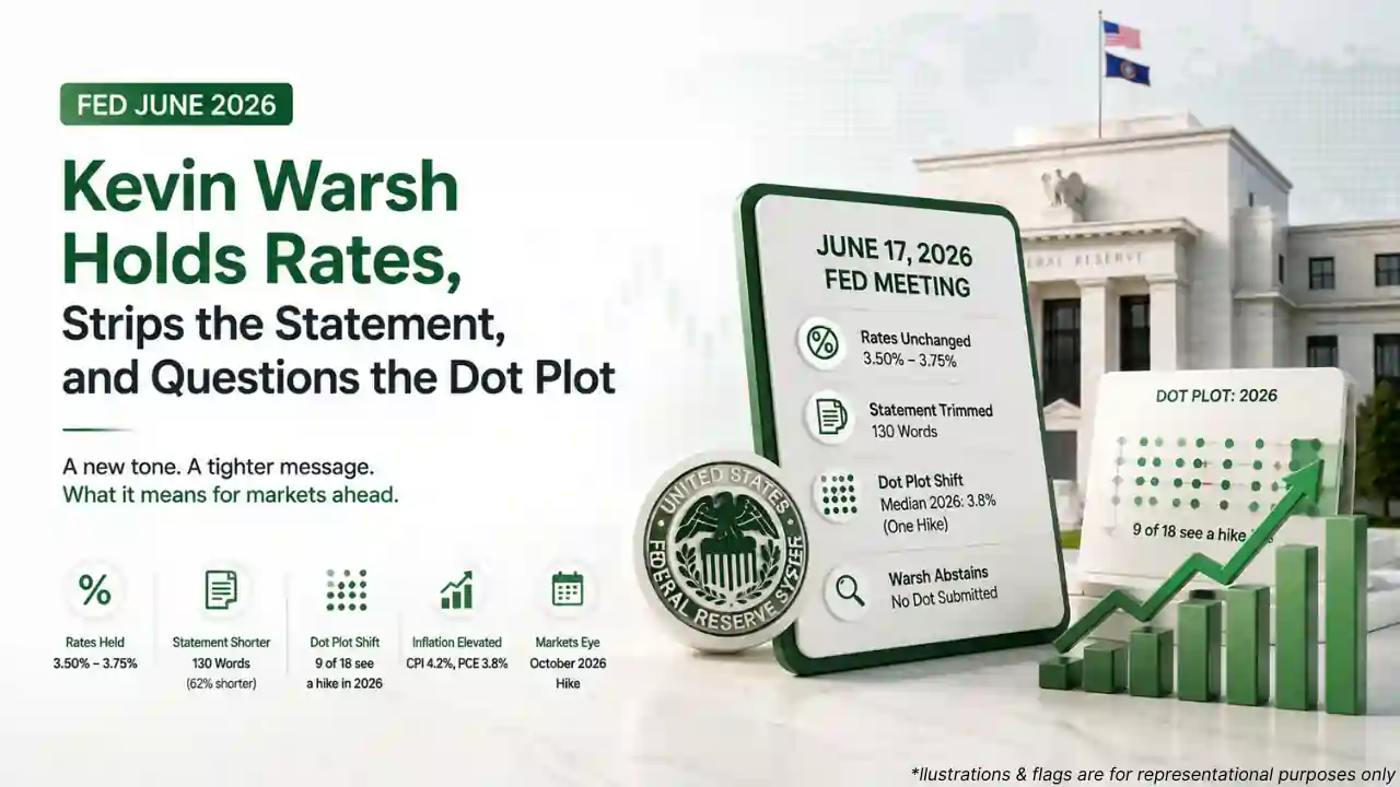 Fed June 2026: Warsh Holds Rates, Revamps the Statement, Questions the Dot Plot