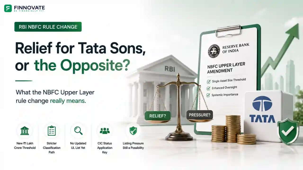 RBI NBFC Upper Layer Rule 2026: Relief or Pressure for Tata Sons?