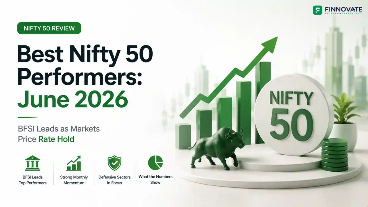 Best Nifty 50 Stocks June 2026: BFSI Leads, IT Lags - Full Ranked Table