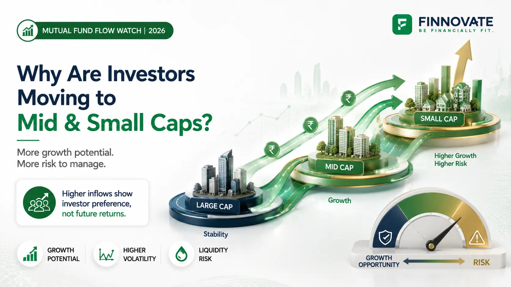 Small Cap vs Mid Cap vs Large Cap Funds: Where Investors Are Putting Money in 2026