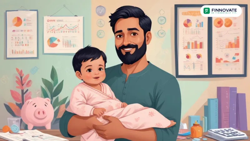 Fathers Day, Financial responsibilities , Financial planning, Son , father, baby. 