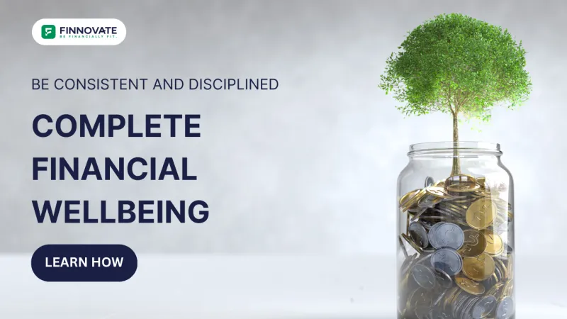 A conceptual illustration of financial well-being and investment planning.