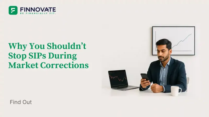 SIP strategy during market correction for Indian investors