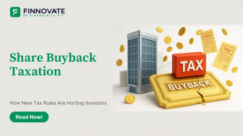Share Buybacks Taxation India Blog Banner