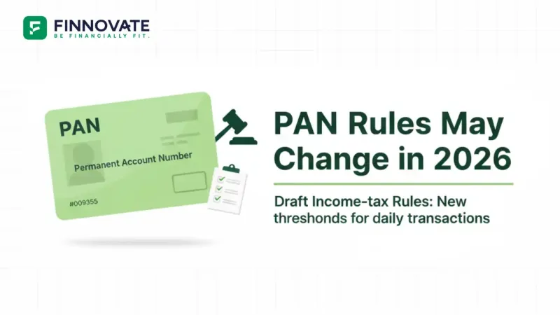 PAN rule changes in draft of Income-tax Rules 2026 Blog Banner